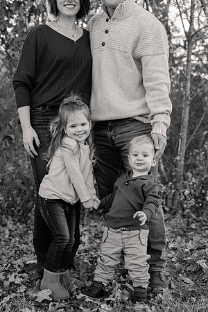 The Oehlers - Broemmelsiek Park - Brittany Lynn Imagery LLC - STL St Louis MO Wedding Portrait Photographer BW-106