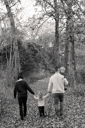 The Oehlers - Broemmelsiek Park - Brittany Lynn Imagery LLC - STL St Louis MO Wedding Portrait Photographer BW-193