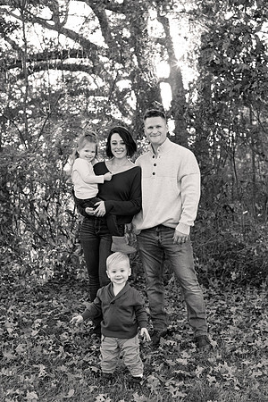 The Oehlers - Broemmelsiek Park - Brittany Lynn Imagery LLC - STL St Louis MO Wedding Portrait Photographer BW-3