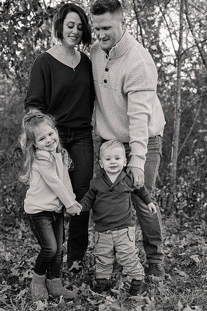 The Oehlers - Broemmelsiek Park - Brittany Lynn Imagery LLC - STL St Louis MO Wedding Portrait Photographer BW-105