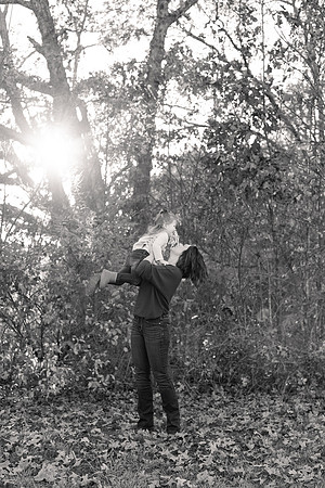 The Oehlers - Broemmelsiek Park - Brittany Lynn Imagery LLC - STL St Louis MO Wedding Portrait Photographer BW-96