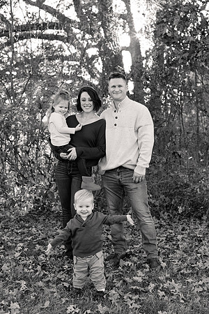 The Oehlers - Broemmelsiek Park - Brittany Lynn Imagery LLC - STL St Louis MO Wedding Portrait Photographer BW-71