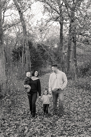 The Oehlers - Broemmelsiek Park - Brittany Lynn Imagery LLC - STL St Louis MO Wedding Portrait Photographer BW-27
