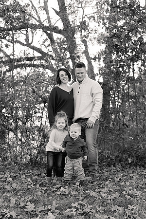 The Oehlers - Broemmelsiek Park - Brittany Lynn Imagery LLC - STL St Louis MO Wedding Portrait Photographer BW-79