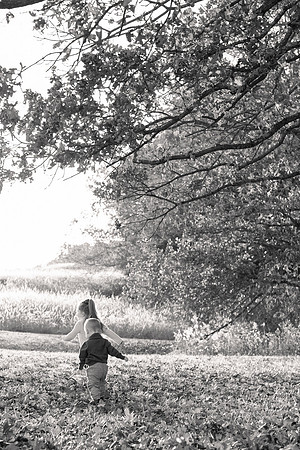 The Oehlers - Broemmelsiek Park - Brittany Lynn Imagery LLC - STL St Louis MO Wedding Portrait Photographer BW-245
