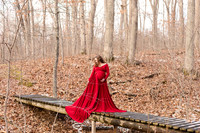 Maternity Collection - Red Dress Amazon - Brittany Lynn Imagery LLC - STL St Louis MO Wedding Portrait Photographer -11