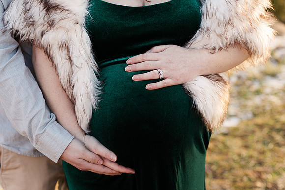Maternity Collection - Red Dress Amazon - Brittany Lynn Imagery LLC - STL St Louis MO Wedding Portrait Photographer -13