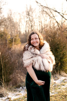 Maternity Collection - Red Dress Amazon - Brittany Lynn Imagery LLC - STL St Louis MO Wedding Portrait Photographer -15
