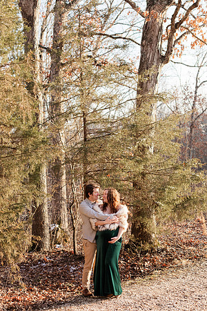 Maternity Collection - Red Dress Amazon - Brittany Lynn Imagery LLC - STL St Louis MO Wedding Portrait Photographer -23
