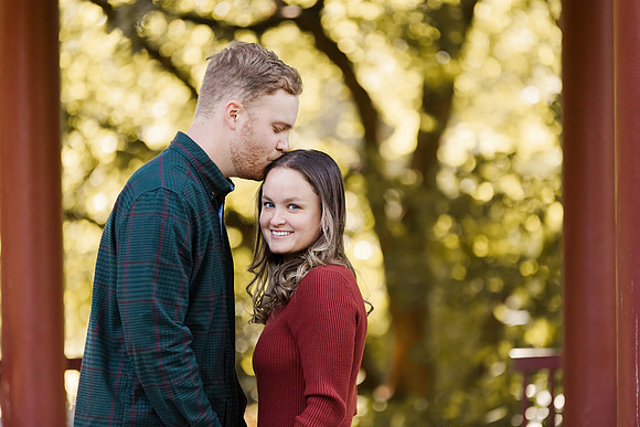 Taylor and Adam Hoskins - Missouri Botanical Garden Portrait Session - Brittany Lynn Imagery LLC - STL St Louis MO Wedding Portrait Photographer -27
