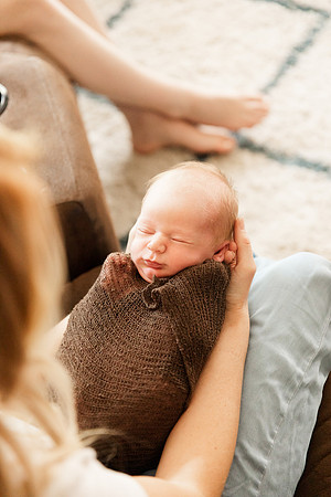 Finley Roy - Lifestyle In-Home Newborn Session - Brittany Lynn Imagery LLC - St Charles MO Photographer -2