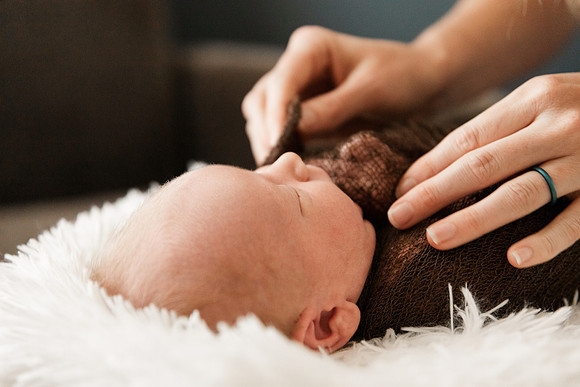 Finley Roy - Lifestyle In-Home Newborn Session - Brittany Lynn Imagery LLC - St Charles MO Photographer -6