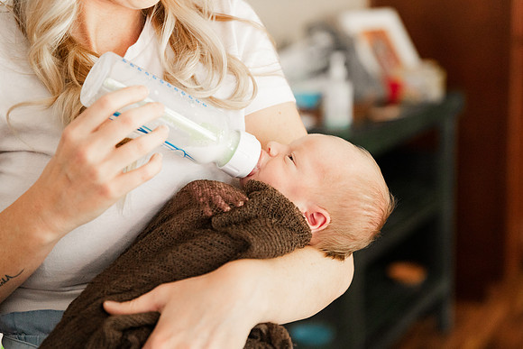 Finley Roy - Lifestyle In-Home Newborn Session - Brittany Lynn Imagery LLC - St Charles MO Photographer -7