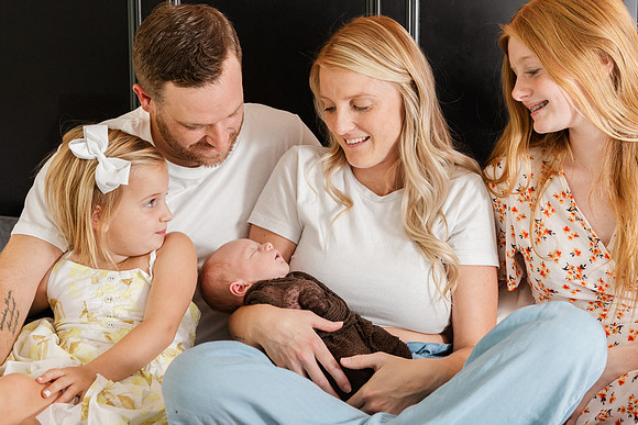 Finley Roy - Lifestyle In-Home Newborn Session - Brittany Lynn Imagery LLC - St Charles MO Photographer -13
