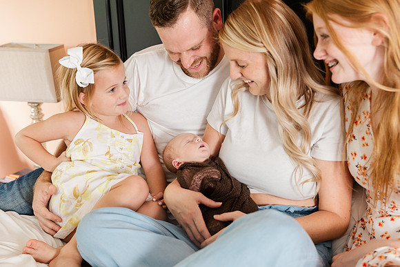 Finley Roy - Lifestyle In-Home Newborn Session - Brittany Lynn Imagery LLC - St Charles MO Photographer -17