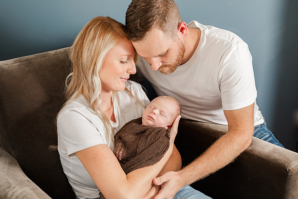 Finley Roy - Lifestyle In-Home Newborn Session - Brittany Lynn Imagery LLC - St Charles MO Photographer -49