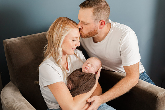 Finley Roy - Lifestyle In-Home Newborn Session - Brittany Lynn Imagery LLC - St Charles MO Photographer -50
