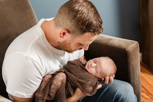 Finley Roy - Lifestyle In-Home Newborn Session - Brittany Lynn Imagery LLC - St Charles MO Photographer -58