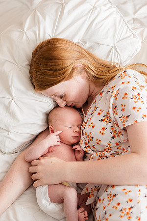 Finley Roy - Lifestyle In-Home Newborn Session - Brittany Lynn Imagery LLC - St Charles MO Photographer -79