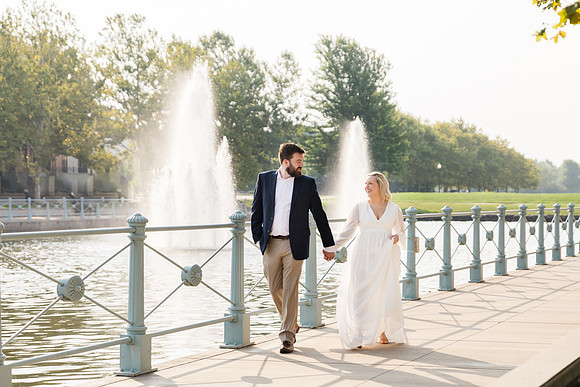 Sydney and John Engagement Session - New Town - Brittany Lynn Imagery LLC - St Charles MO Photographer -13
