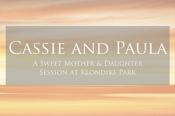 Cassie and Paula Beginning