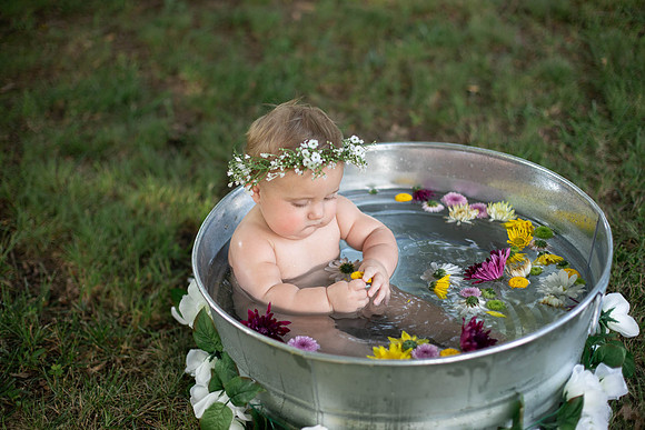 Sitter Session Wildflower Bath Mini Session St. Charles MO Photographer-0084