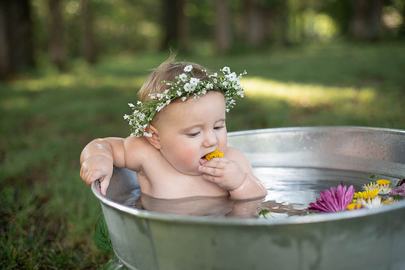 Sitter Session Wildflower Bath Mini Session St. Charles MO Photographer-0088