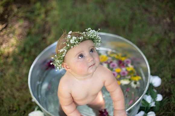 Sitter Session Wildflower Bath Mini Session St. Charles MO Photographer-0147