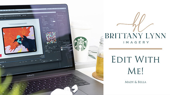 Edit With Me Thumbnail - Mady & Bella