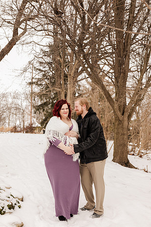 Henry - Blanchette Park Rau Garden - Winter Maternity - Brittany Lynn Imagery LLC - St Charles MO Photographer -4