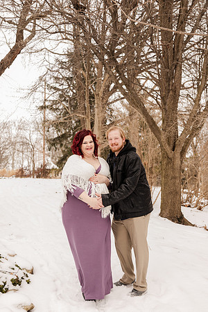 Henry - Blanchette Park Rau Garden - Winter Maternity - Brittany Lynn Imagery LLC - St Charles MO Photographer -3