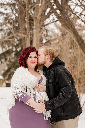 Henry - Blanchette Park Rau Garden - Winter Maternity - Brittany Lynn Imagery LLC - St Charles MO Photographer -5