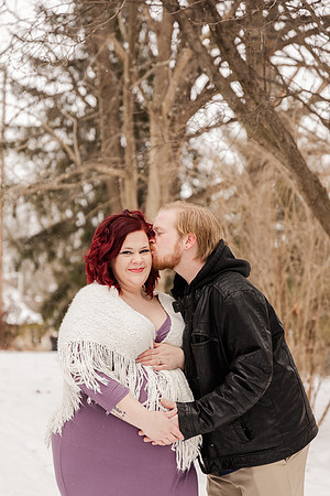 Henry - Blanchette Park Rau Garden - Winter Maternity - Brittany Lynn Imagery LLC - St Charles MO Photographer -6