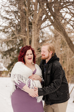 Henry - Blanchette Park Rau Garden - Winter Maternity - Brittany Lynn Imagery LLC - St Charles MO Photographer -7