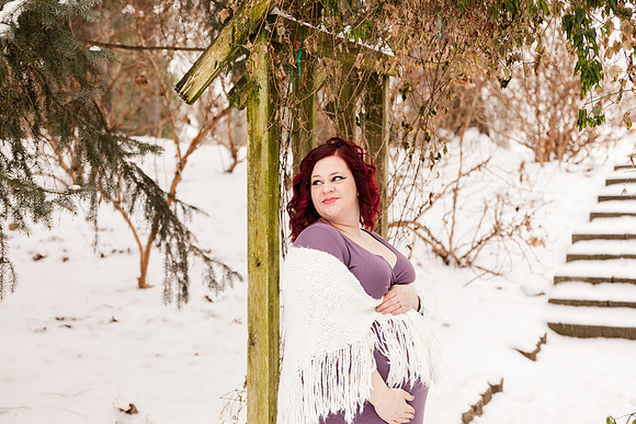 Henry - Blanchette Park Rau Garden - Winter Maternity - Brittany Lynn Imagery LLC - St Charles MO Photographer -9
