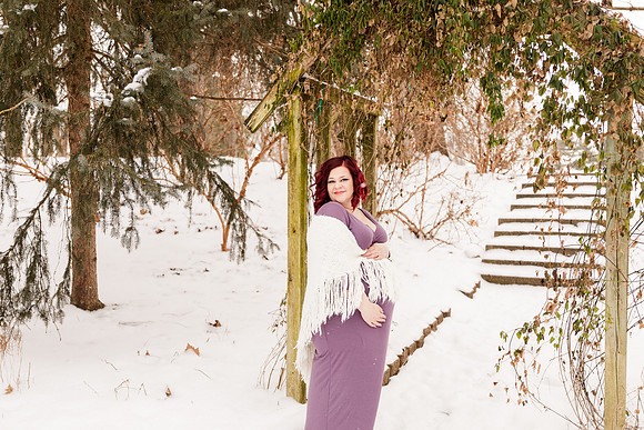 Henry - Blanchette Park Rau Garden - Winter Maternity - Brittany Lynn Imagery LLC - St Charles MO Photographer -11