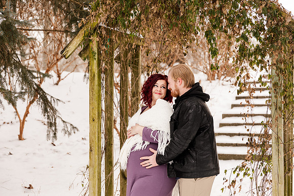 Henry - Blanchette Park Rau Garden - Winter Maternity - Brittany Lynn Imagery LLC - St Charles MO Photographer -12