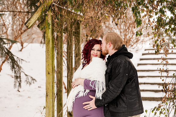 Henry - Blanchette Park Rau Garden - Winter Maternity - Brittany Lynn Imagery LLC - St Charles MO Photographer -15