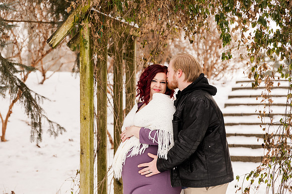 Henry - Blanchette Park Rau Garden - Winter Maternity - Brittany Lynn Imagery LLC - St Charles MO Photographer -16
