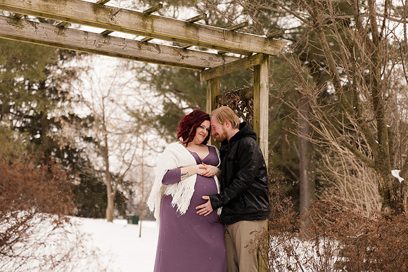 Henry - Blanchette Park Rau Garden - Winter Maternity - Brittany Lynn Imagery LLC - St Charles MO Photographer -29