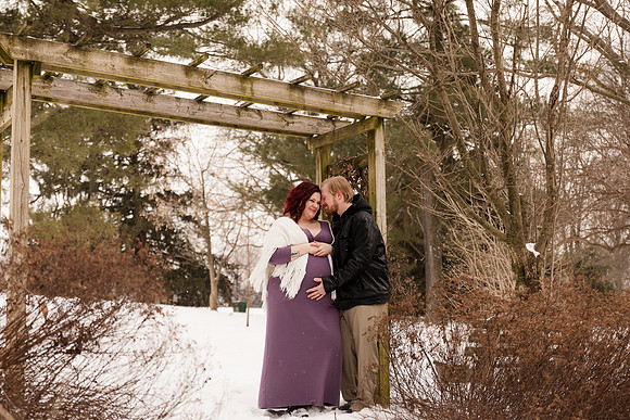 Henry - Blanchette Park Rau Garden - Winter Maternity - Brittany Lynn Imagery LLC - St Charles MO Photographer -30