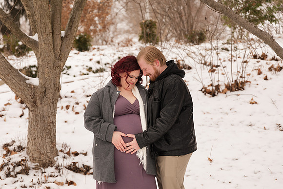 Henry - Blanchette Park Rau Garden - Winter Maternity - Brittany Lynn Imagery LLC - St Charles MO Photographer -53