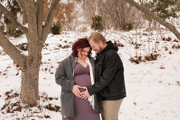 Henry - Blanchette Park Rau Garden - Winter Maternity - Brittany Lynn Imagery LLC - St Charles MO Photographer -54