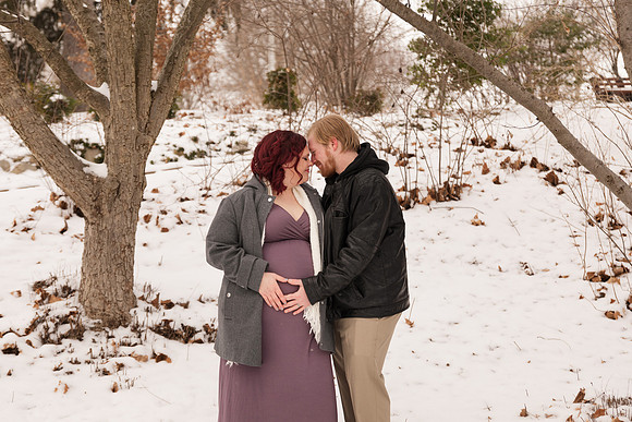 Henry - Blanchette Park Rau Garden - Winter Maternity - Brittany Lynn Imagery LLC - St Charles MO Photographer -55