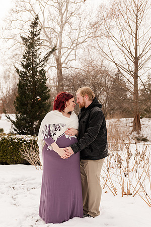 Henry - Blanchette Park Rau Garden - Winter Maternity - Brittany Lynn Imagery LLC - St Charles MO Photographer -74