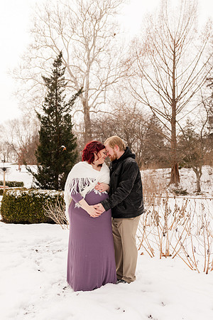 Henry - Blanchette Park Rau Garden - Winter Maternity - Brittany Lynn Imagery LLC - St Charles MO Photographer -77
