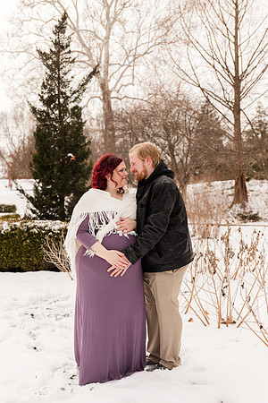 Henry - Blanchette Park Rau Garden - Winter Maternity - Brittany Lynn Imagery LLC - St Charles MO Photographer -80